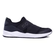 Zapatillas Urbana Soft Hombre Negro Sozt825ne