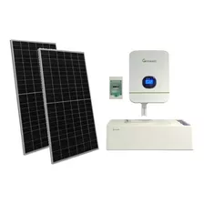 Kit Panel Solar Autonomo Isla 4000wh Diarios