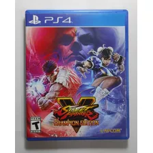 Street Fighter V Champion Edition Capcom Ps4 Usado