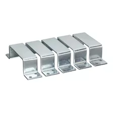 National Hardware Zinc-plated Steel Closed Bar Holder 1 Pk