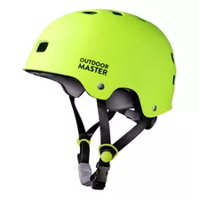 Outdoormaster - Casco De Monopatn Para Ciclismo, Certificado