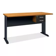 Escritorio Con Cajonero Patas Metálicas 120 Cm Línea Office