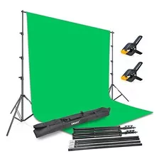 Emart Photography 85x10ft Kit De Sistema De Soporte Para Fon