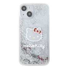 Funda Hello Kitty Liquid Glitter Compatible Con iPhone 12pro