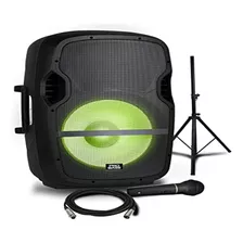 Pro Bass Elevate Lp Altavoz Portátil 15 Pulgadas Con + Cable