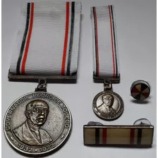 Conjunto Completo Medalha Governador Pedro De Toledo Mmdc