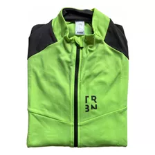 Camisa Jersey Decathlon Rc 500 Manga Longa G Verde Limão