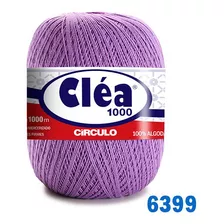 Linha Cléa 1000m Círculo Crochê Cor 6399 - Azaléia