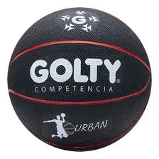Balón Baloncesto Golty Competition Urban No.7-negro Color Negro
