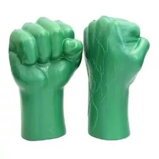 Luva Plástico Mão Brinquedo Infantil Hulk Vingadores Verde