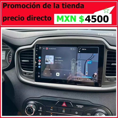 Auto Radio Estreo Android Gps Para Kia Sorento 2016-2020 Foto 3