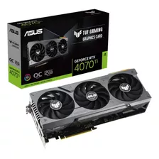 Tarjeta De Video Nvidia Asus Tuf Gaming Geforce Rtx 40 Series Rtx 4070 Ti Tuf-rtx4070ti-o12g-gaming Oc Edition 12gb