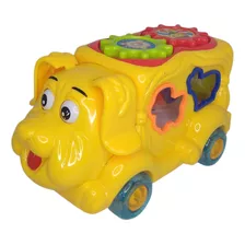 Carrinho Elétrico Sonoro Brinquedo Musical Infantil 0801b