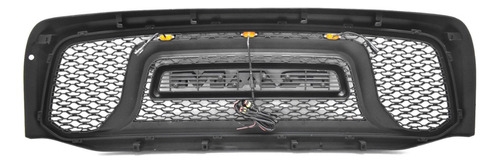 Parrilla Tipo Rebel Dodge Ram2500 06-08 Con Led Ambar Foto 3