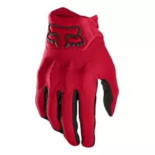 Luva Trilha Motocross Fox Mx Bomber Lt Flame Red Cor Vermelho Tamanho M