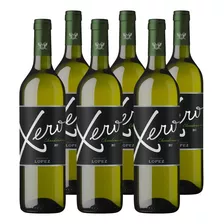Vino Blanco Xero Chardonnay Caja 6u X 750ml De Bodegas Lopez