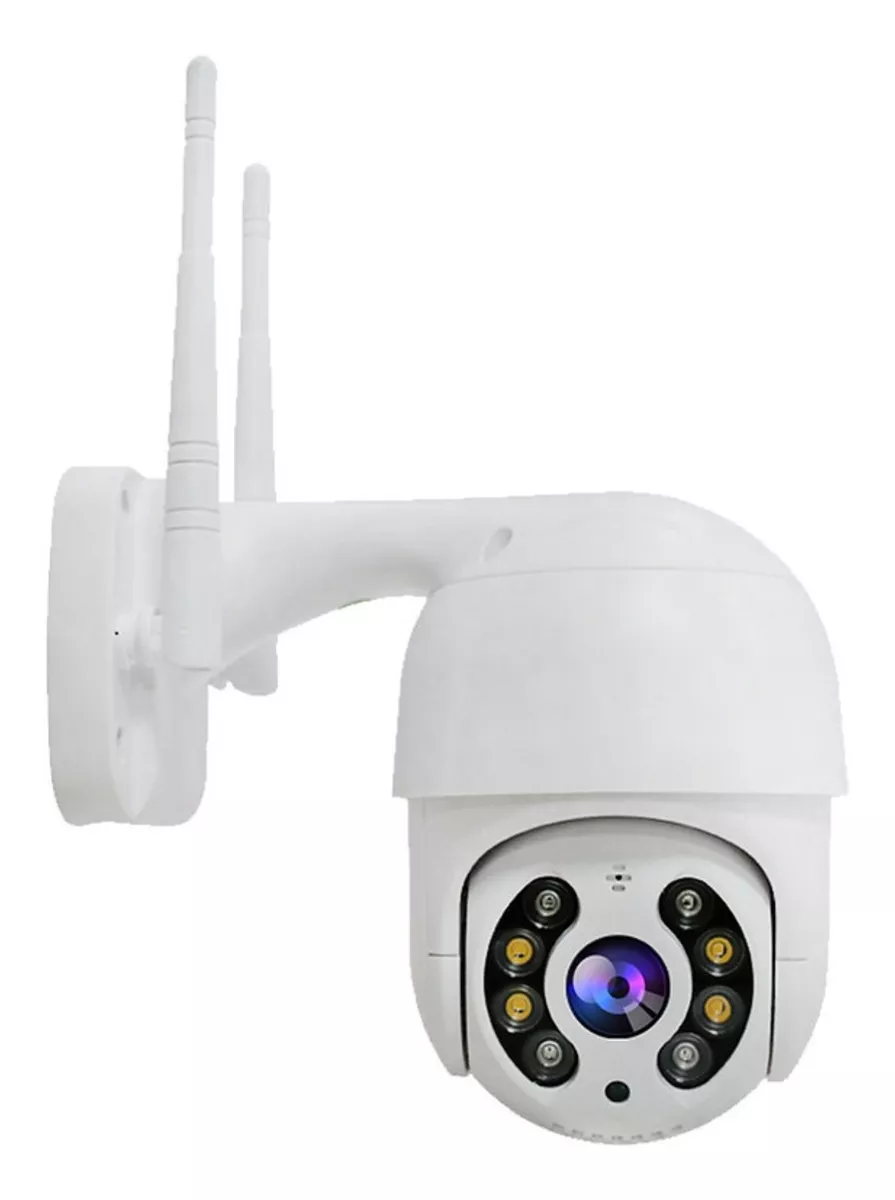 Cámara De Seguridad Smart Tech N8-200w-ir Con Resolución De 3mp Visión Nocturna Incluida Blanca 