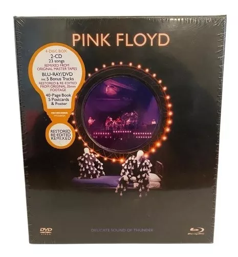 Pink Floyd Delicate Sound Of Thunder Cd, Dvd, Blu Ray Europa