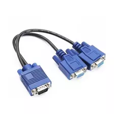 Cabo Y Vga 1 Vga Macho Para 2 Vga Fêmea Reforçado Yvga