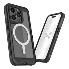 . Funda Ghostek Atomic Para iPhone 15 Pro Max Aluminio Negra