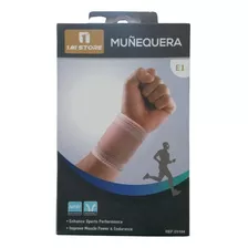 Muñequera Simple Hombre Talla 2xl Color Beige/ Dco