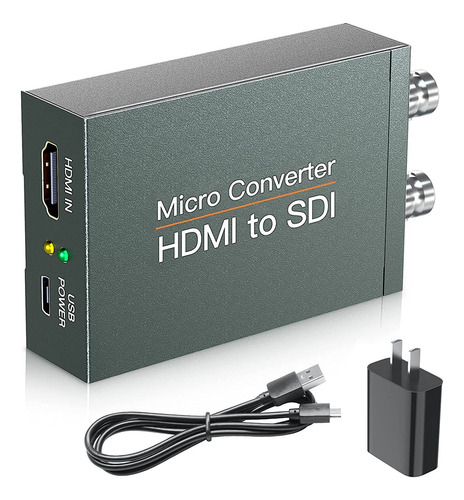 Convertidor Hdmi A Sdi Adaptador Hd-sdi 3g-sdi Sd-sdi