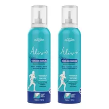 2 Mousse Efervescente Alívio De Dor Muscular Massagem 150ml