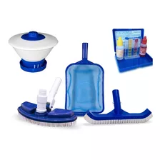 Kit Limpeza Inflável Intex Aspirador Peneira Escova Piscina