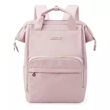 Mochila Urbana Porta Computadora 15,6 Pulgadas Rosa