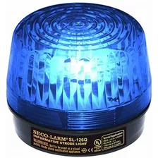 Luz Estroboscópica Azul Sl126q/b; Uso De 6 12 Voltios;...