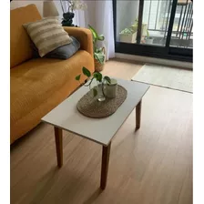 Mesa Ratona Estilo Nórdico Madera Maciza