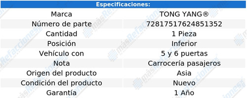 Tolva Motor Inf Volkswagen Caddy De 2016 A 2020 Tong Yang Foto 2