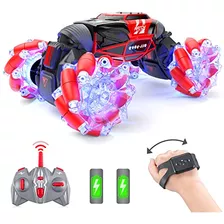 Powerextra Coche De Control Remoto Led, 4wd 2.4ghz Rc