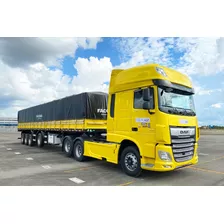 Conjunto Daf Xf 530 6x2 23/24 Super Space Cab Graneleiro