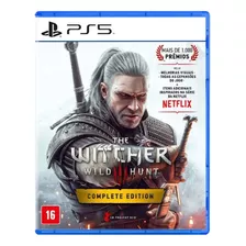 The Witcher 3 Complete Edition Ps5 Mídia Física Novo