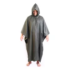 Poncho Capa De Chuva Militar Exército Camping Impermeável