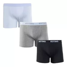 Boxer Kotting Elasticado Pack 3