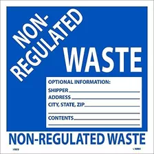 Nmc Hw9al Informacion Opcional Sobre Desechos No Regulados: