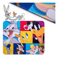 Mouse Pad Retangular Estampado Looney Tunes Oficial