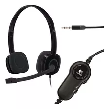 Headset Com Microfone H151 981-000587 Logitech