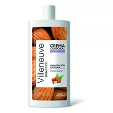 Crema Corporal Villeneuve Piel Extra Seca Almendras X 400 Ml