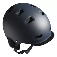 Casco Bici Ciudad Bol 500 Azul Oscuro Btwin