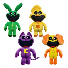 Peluche Catnap, Dogday, Hoppy Y Kickin, Smilling Critters X4