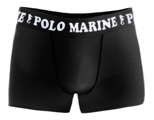  Kit 5 Cueca Boxer Polo Marine Masculina 100% Algodão Box