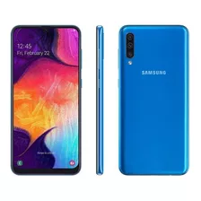 Usado: Samsung A50 128 Gb Azul - Regular