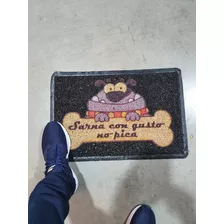 Alfombra Pvc Rulo Personalizada 60x40 - Frases Logos