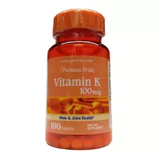 Vitamin K X100t Puritan's Pride