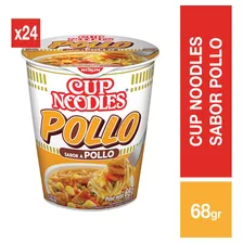 Sopa Instantánea Cup Noodles Nissin Sabor Pollo - 24 Uds