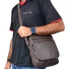 Bolsa Transversal Masculina Pasta Carteiro Capanga Mototaxi