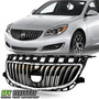 Fit For Buick Regal 2014-2016 Front Upper Bumper Chrome  Ccb